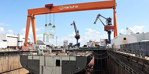 Hanwha , produsen kapal Korea Selatan