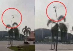 Helikopter Militer Malaysia Bertabrakan