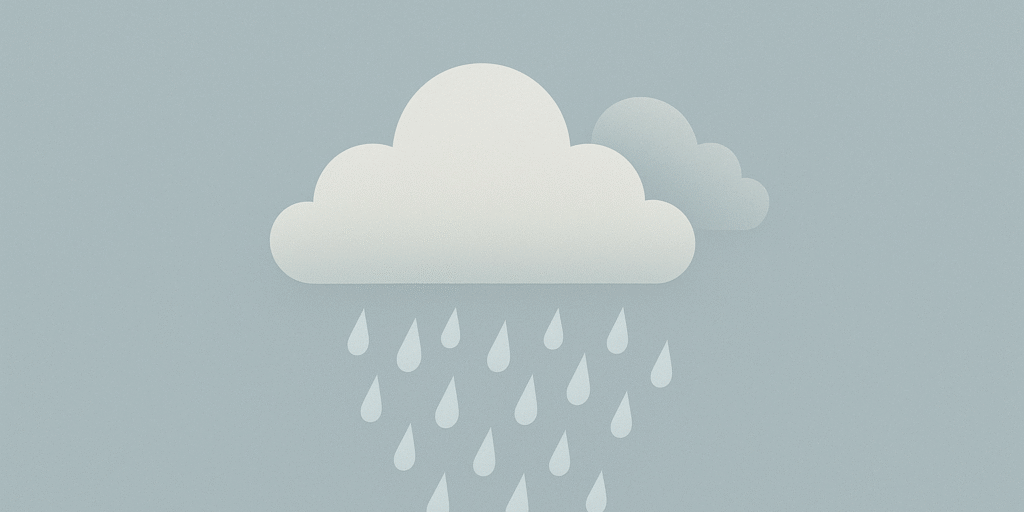 ilustrasi cuaca berawan