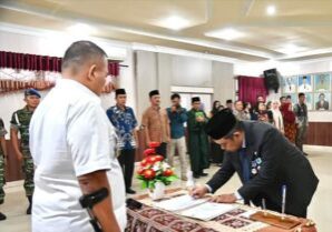 Pelantikan Sekretaris Daerah Kota Sibolga, Drs. Juneidi Tanjung, M.Pd