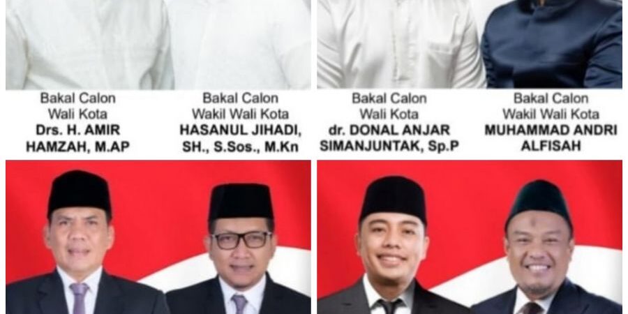 Empat pasangan calon