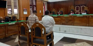 Sidang mantan Bupati Langkat di ruang Cakta Utama Pengadilan Negeri Medan

