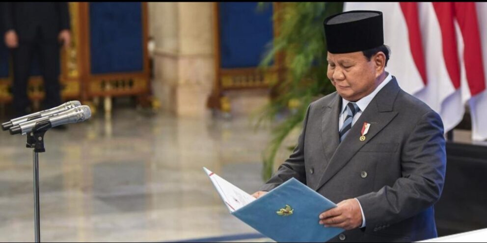 Presiden RI Prabowo Subianto