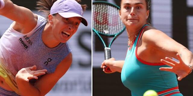 Iga Swiatek vs Aryna Sabalenka di Semifinal