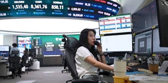 Ilustrasi Bursa Saham Seoul