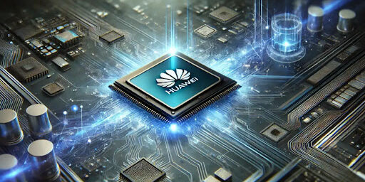 Ilustrasi Chip AI Huawei Ascend