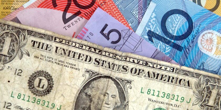 Ilustrasi Dolar AS dengan Australia