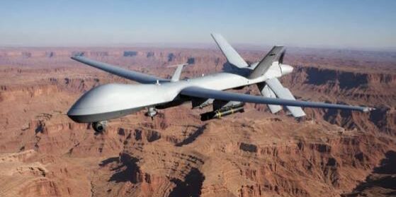 Ilustrasi Drone Militer