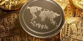 Ilustrasi Mata Uang Kripto Ripple