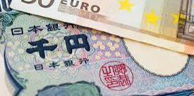 Ilustrasi Mata Uang Yen dan Euro