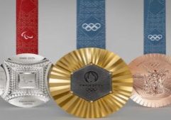Ilustrasi Medali untuk pemenang di Paris 2024