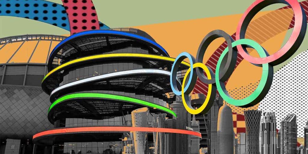 Ilustrasi Olimpiade Qatar 2036
