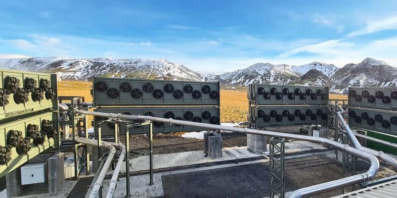 Ilustrasi Pabrik Penyedot Karbon