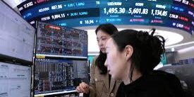 Ilustrasi Saham Asia