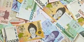 Ilustrasi Won , Mata Uang Korea Selatan