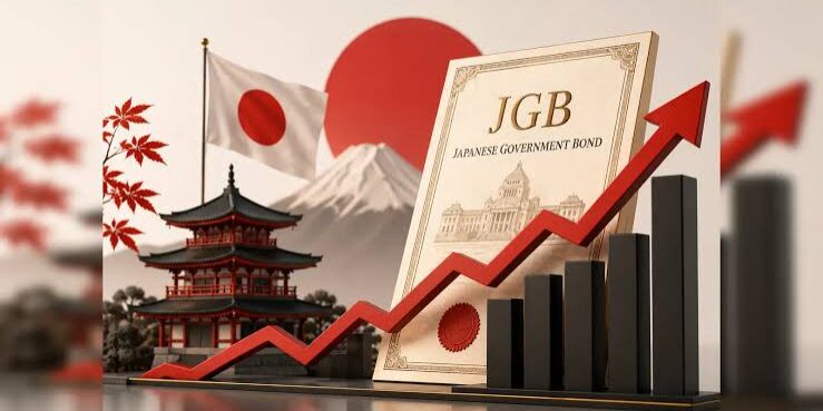 Imbal Hasil Obligasi Pemerintah Jepang (JGB) melonjak