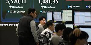 Indeks Kospi Korsel Anjlok