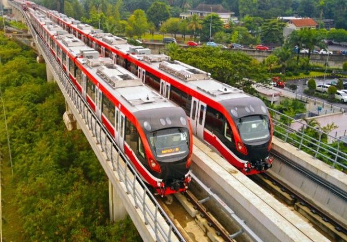 Rangkaian LRT Jabodebek

