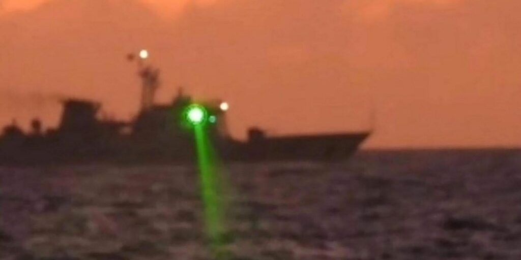 Insiden Sinar Laser di Laut China Selatan