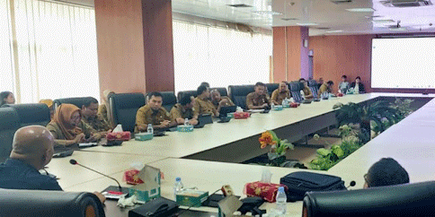 Rapat DPRD kota Medan pembahasan aset bersama Dinas SDABMBK Kota Medan, Pemko Medan
