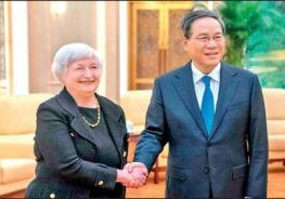 Janet Yellen disambut PM Li Qiang