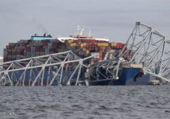 Jembatan Baltimore Runtuh ditabrak kapal