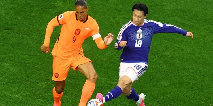 Jepang bermian imbang 2-2 dengan Belanda