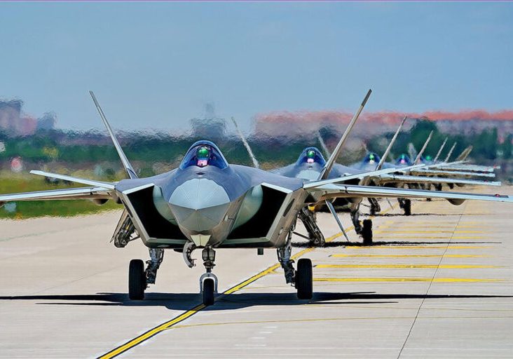 Jet Tempur Siluman J-20 China