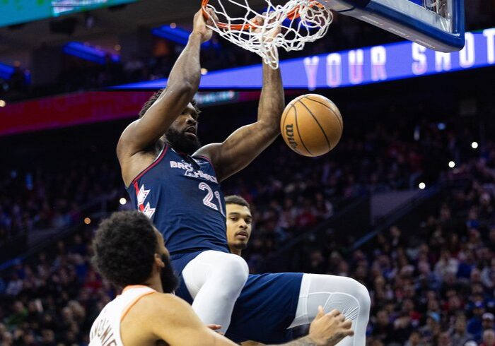 Joel Embiid cetak 70 poin