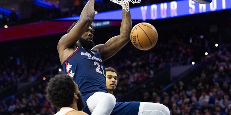 Joel Embiid cetak 70 poin