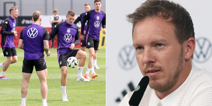 Julian Nagelsmann dengan timnas Jerman