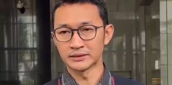 Juru Bicara KPK Budi Prasetyo menyampaikan tentang OTT di Sumatera Utara (Foto: tangkapan layar video)