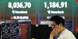 KOSPI Korsel Anjlok 8% 