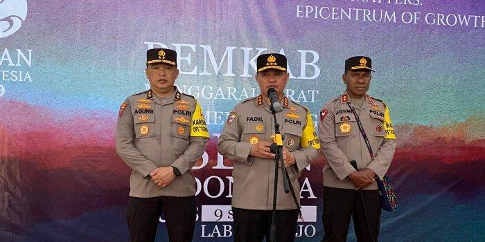 Kabaharkam Polri Komjen Fadil Imran melakukan pengecekan pengamanan jelang pelaksanaan Konferensi Tingkat Tinggi (KTT) ASEAN 2023 di Labuan Bajo, Nusa Tenggara Timur, Rabu (3/5/2023).


