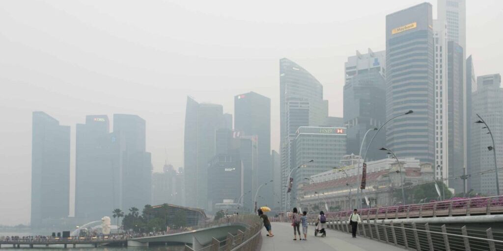 Kabut Asap di Singapura