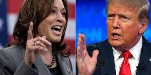 Kamala Harris dan Donald Trump