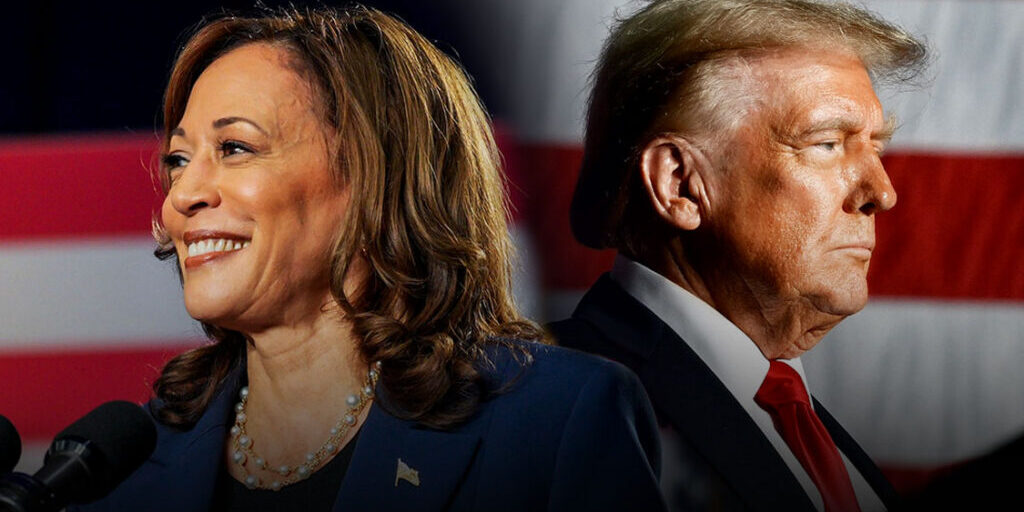 Kamala Harris dan Donald Trump