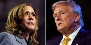 Kamala Harris dan Donald Trump