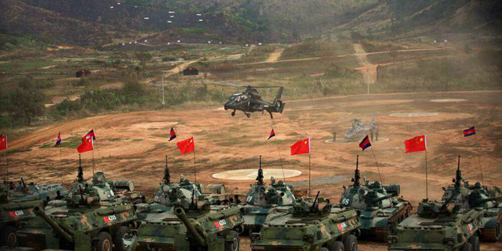 Kamboja dan China latihan militer bersama
