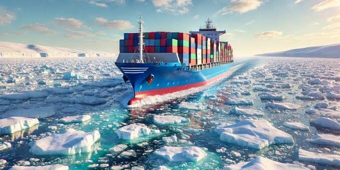 Kapal Kontainer Korsel Uji Coba Jalur Arktik 