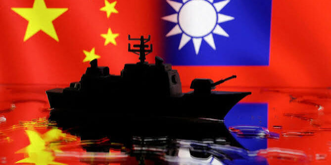 Kapal Penjaga Pantai China berpatroli di Timur Tawian