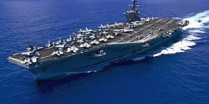 Kapal induk AS USS Carl Vinson