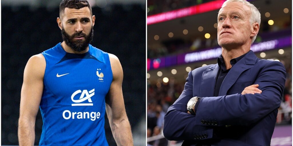 Karim Benzeman dan Didier Deschamps