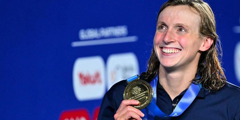 Katie Ledecky meraih medali emas Gaya Bebas 800 m