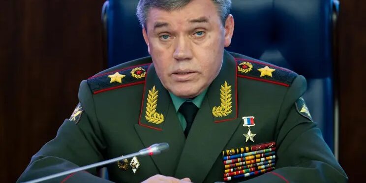 Kepala Staf Umum Angkatan Bersenjata Rusia Valery Gerasimov