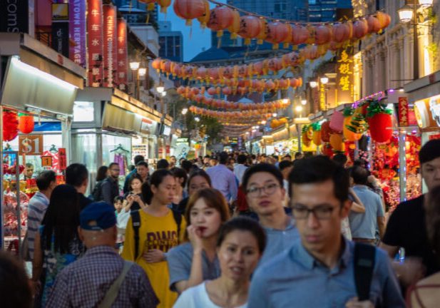 Keramaian di Chinatown -Singapura