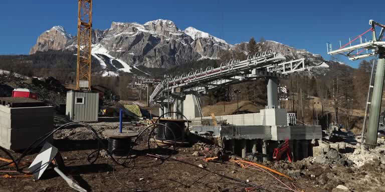 Kereta Gantung belum rampung jelang Olimpiade Musim Dingin