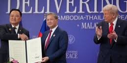 Kesepakatan Damai Thailand-Kamboja disaksikan Trump
