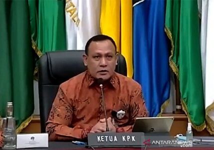 Ketua Komisi Pemberantasan Korupsi (KPK) Firli Bahuri