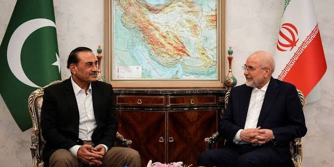 Ketua Parlemen Iran Mohammad Bagher Ghalibaf bertemu Kepala Angkatan Bersenjata Pakistan, Field Marshal Asim Munir.